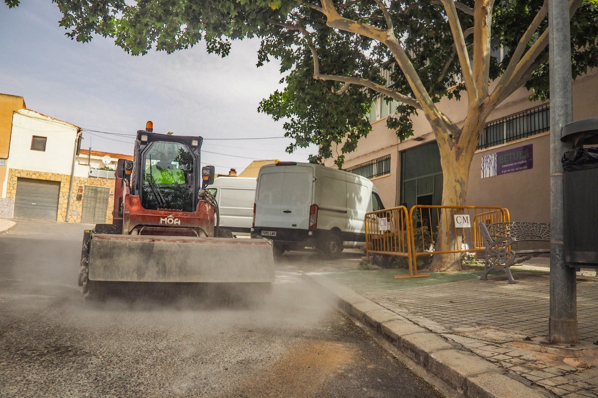 Elda inicia las obras en las calles Manzano y Limonero en la zona de La Melva Elda inicia las obras en las calles Manzano y Limonero en la zona de La Melva
