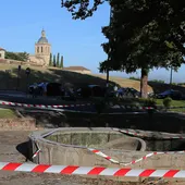 Muere un menor de trece años tras el derrumbe de una fuente en Ciudad Rodrigo / EFE/J.M. García Muere un menor de trece años tras el derrumbe de una fuente en Ciudad Rodrigo / EFE/J.M. García