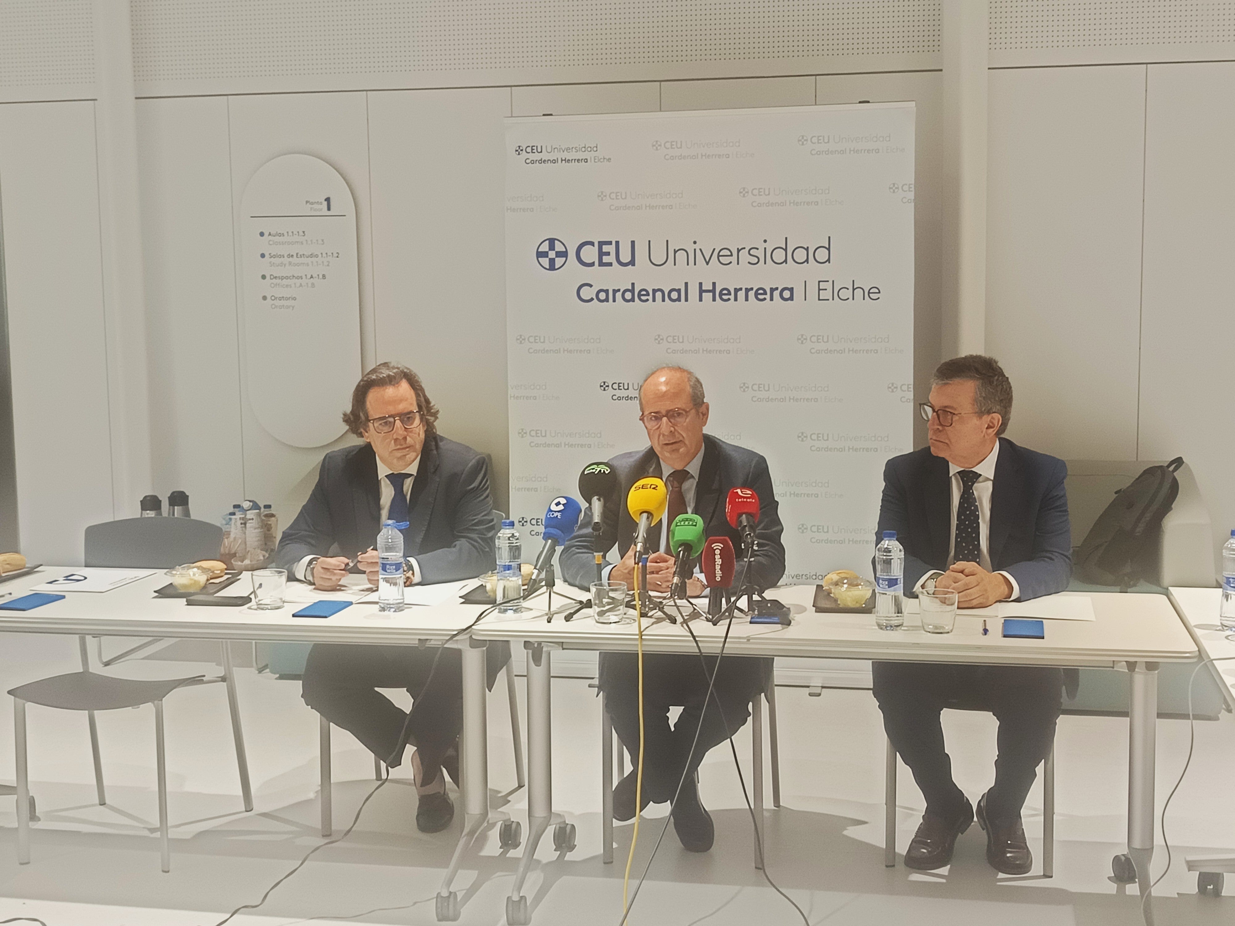 La Universidad CEU Cardenal Herrera proyecta seguir creciendo en Elche con un cuarto edificio La Universidad CEU Cardenal Herrera proyecta seguir creciendo en Elche con un cuarto edificio
