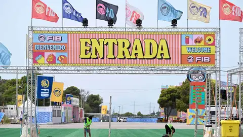 Vista general de la entrada al Festival Internacional de Benicàssim (FIB) 2026. Vista general de la entrada al Festival Internacional de Benicàssim (FIB) 2026.