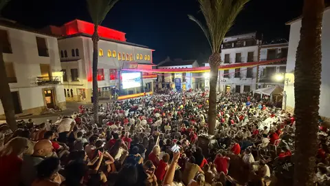 Los municipios de la Marina Baixa celebran el Mundial de España Los municipios de la Marina Baixa celebran el Mundial de España