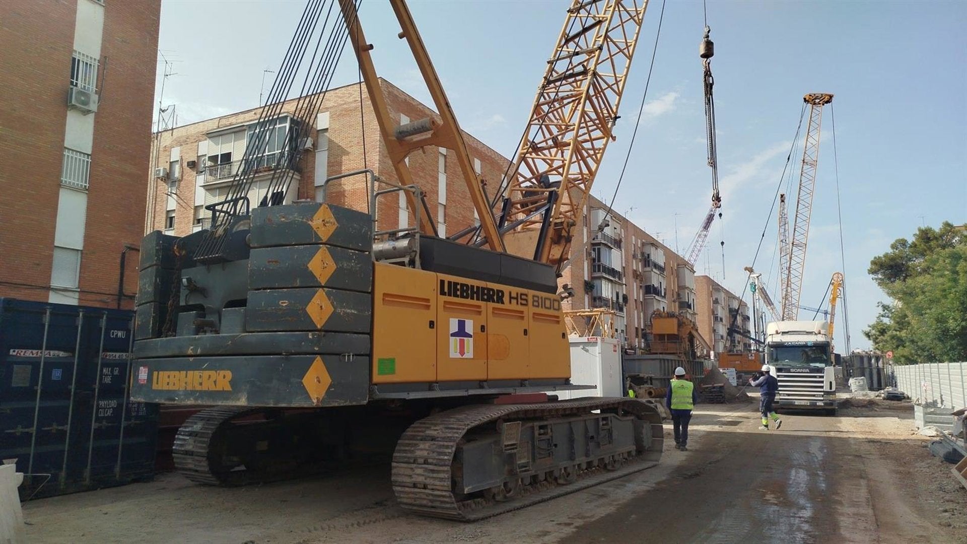 Las obras de la Línea 3 Norte avanzan con la llegada de una tercera pantalladora al entorno del Parlamento Las obras de la Línea 3 Norte avanzan con la llegada de una tercera pantalladora al entorno del Parlamento