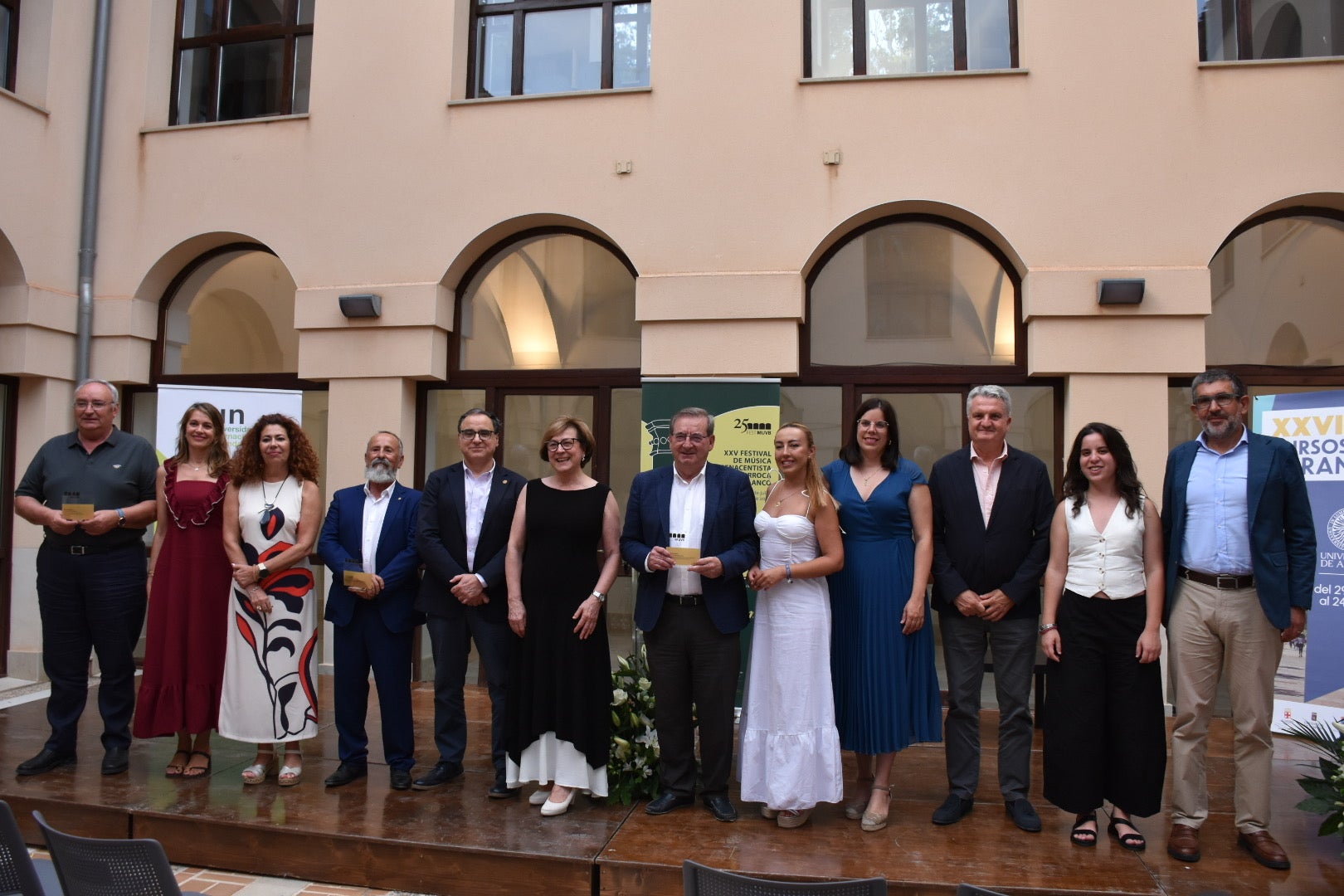 El Festival de Vélez Blanco reúne a 89 alumnos en su programa formativo de música e historia El Festival de Vélez Blanco reúne a 89 alumnos en su programa formativo de música e historia