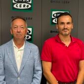 El secretario general de la Cámara de Comercio de Castellón, Jesús Ramos, y el director técnico de la entidad, Pedro Hernández