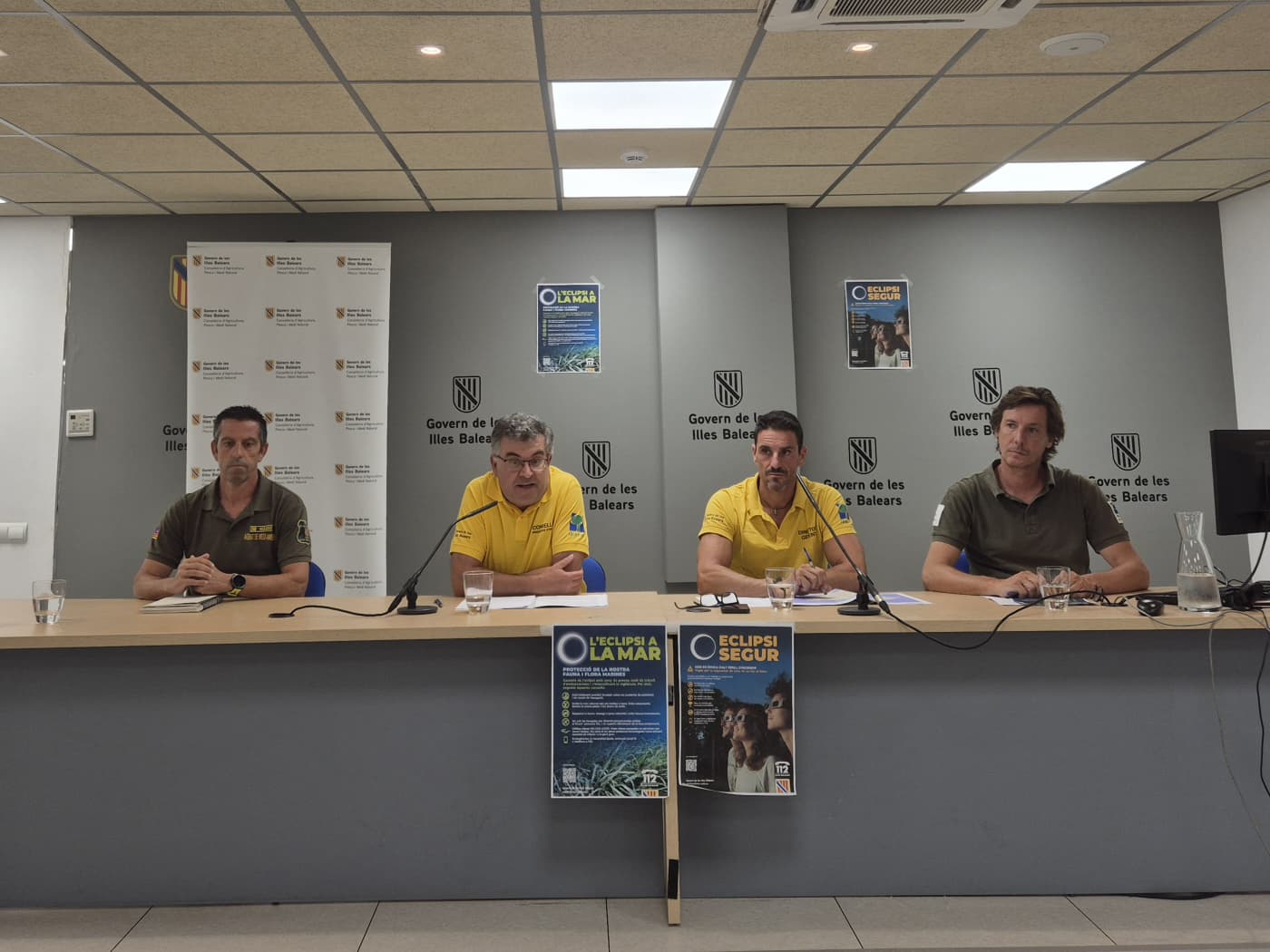 El Govern presenta un dispositivo de prevención contra incendios y de protección de espacios naturales ante el eclipse del 12 de agosto El Govern presenta un dispositivo de prevención contra incendios y de protección de espacios naturales ante el eclipse del 12 de agosto