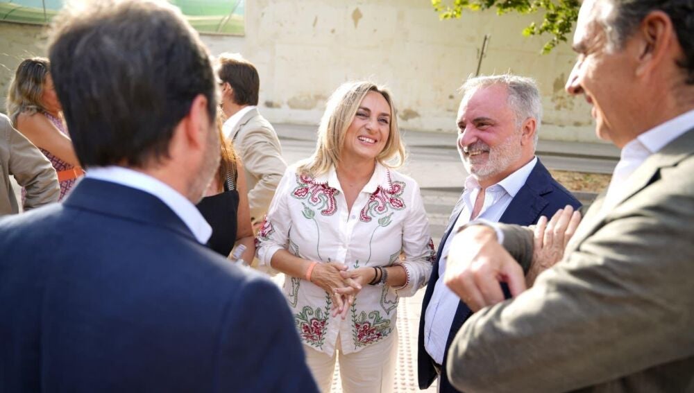 Marifrán Carazo, alcaldesa de Granada, en la presentación de La obra 'El Complejo Arqueológico de Los Mondragones'