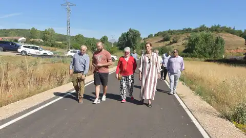 La Diputación de Palencia mejora de la seguridad y la conectividad de la comarca de La Valdavia con la renovación integral del firme de la carretera PP-2290 .
