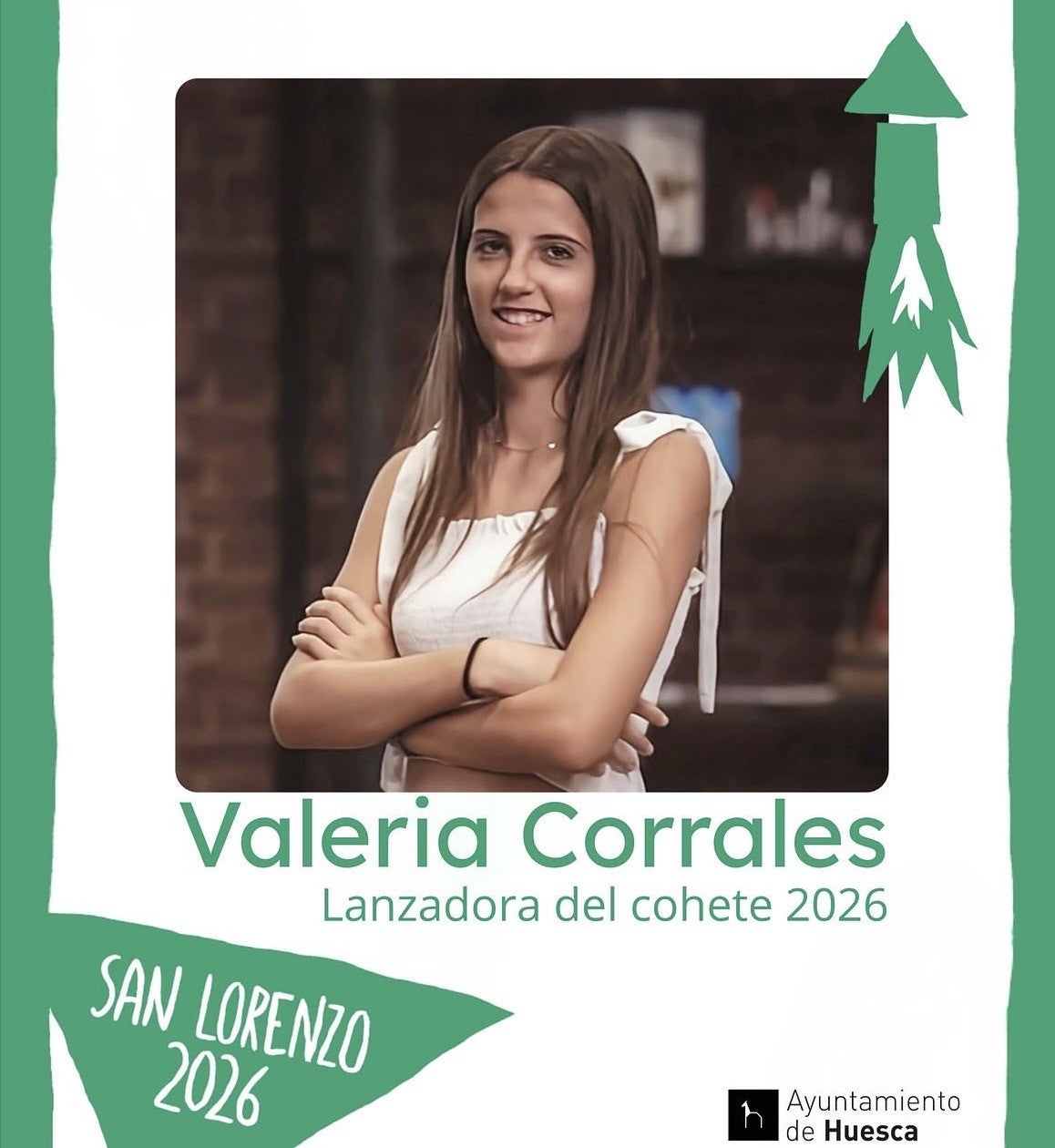 Valeria Corrales lanzará el cohete el próximo 9 de agosto en Huesca Valeria Corrales lanzará el cohete el próximo 9 de agosto en Huesca