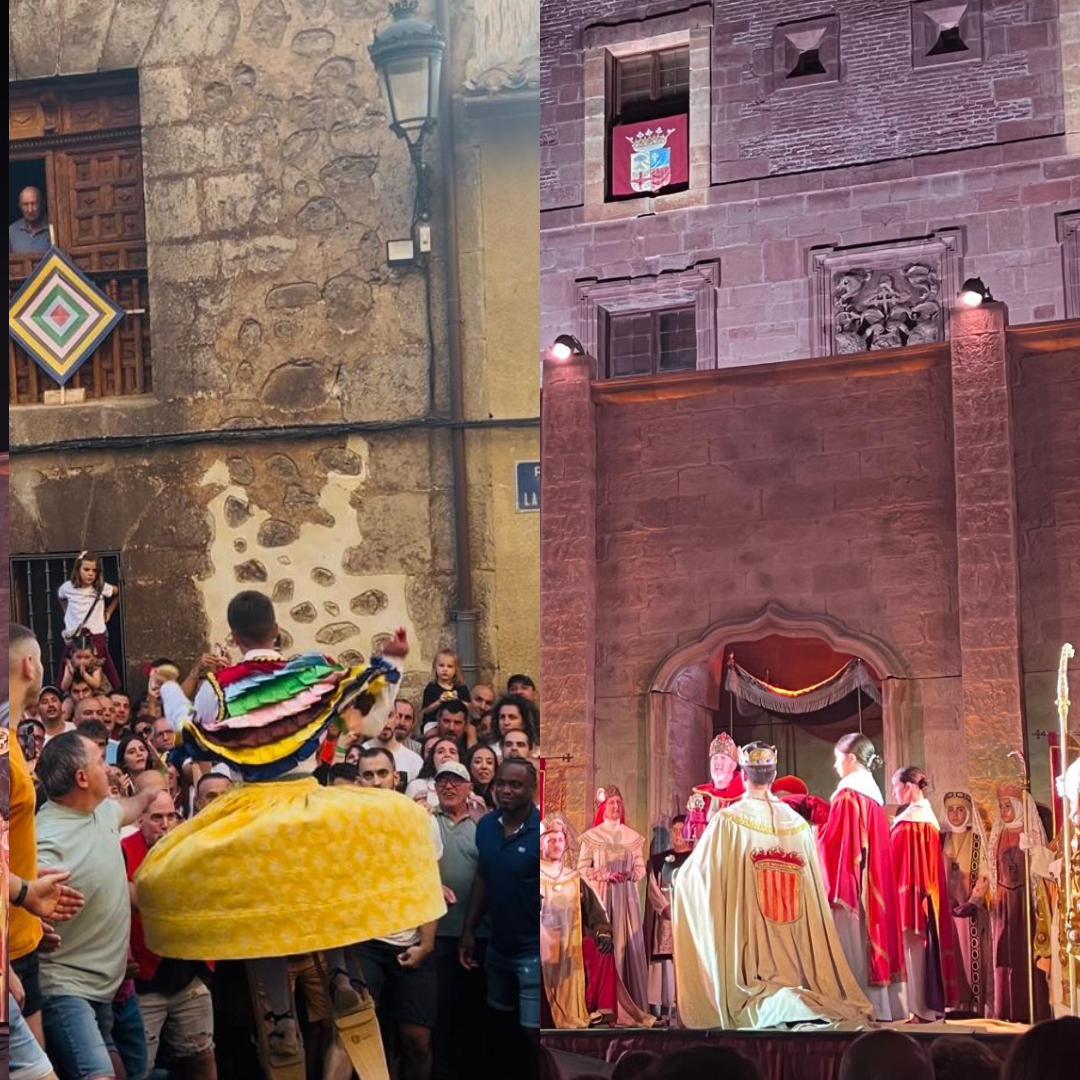 Anguiano vibra con sus danzadores y Nájera inaugura sus Crónicas Anguiano vibra con sus danzadores y Nájera inaugura sus Crónicas