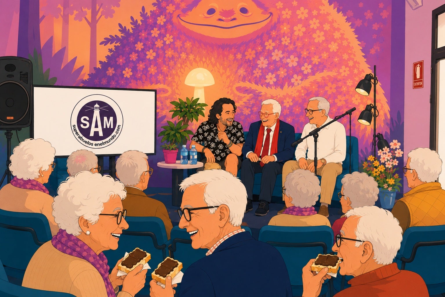 Superabuelos en el Mundo (SAM), la nueva asociación que promueve una vejez activa y positiva Superabuelos en el Mundo (SAM), la nueva asociación que promueve una vejez activa y positiva