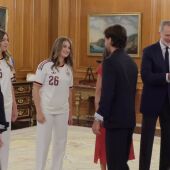 Qué le dijo la princesa Leonor a Ferran Torres en el recibimiento en la Zarzuela tras ganar el Mundial