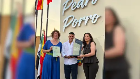 Pedro Porro inaugurando su Ciudad Deportiva en Don Benito Pedro Porro inaugurando su Ciudad Deportiva en Don Benito