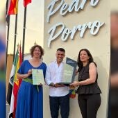 Pedro Porro inaugurando su Ciudad Deportiva en Don Benito