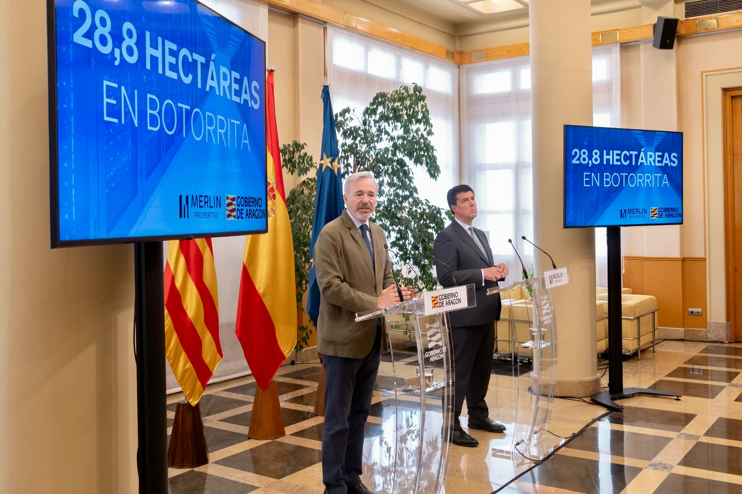 Merlin Properties invertirá 1.225 millones en un centro de datos en Botorrita Merlin Properties invertirá 1.225 millones en un centro de datos en Botorrita