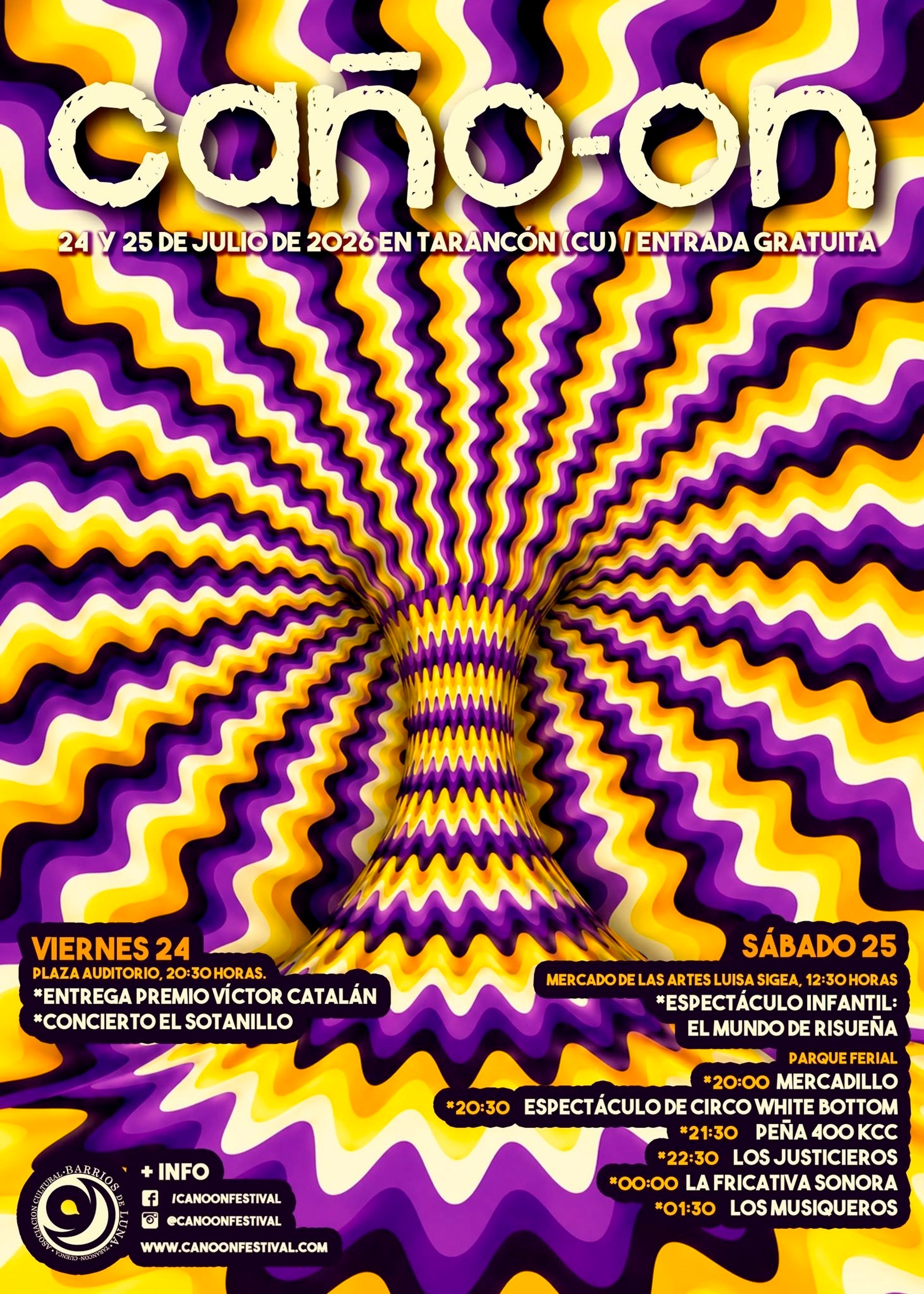 El festival Caño’On celebra su 22ª edición El festival Caño’On celebra su 22ª edición