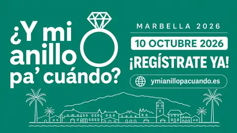 Marbella acogerá el 10 de octubre la primera edición de la gincana ‘¿Y mi anillo pa’cuándo?’ Marbella acogerá el 10 de octubre la primera edición de la gincana ‘¿Y mi anillo pa’cuándo?’