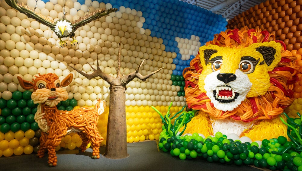 Balloon Story, escenari inspirat en la natura