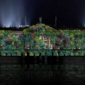 Las Fiestas del Apóstol traen este viernes a la plaza del Obradoiro la experiencia inmersiva del espectáculo de 'videomapping'