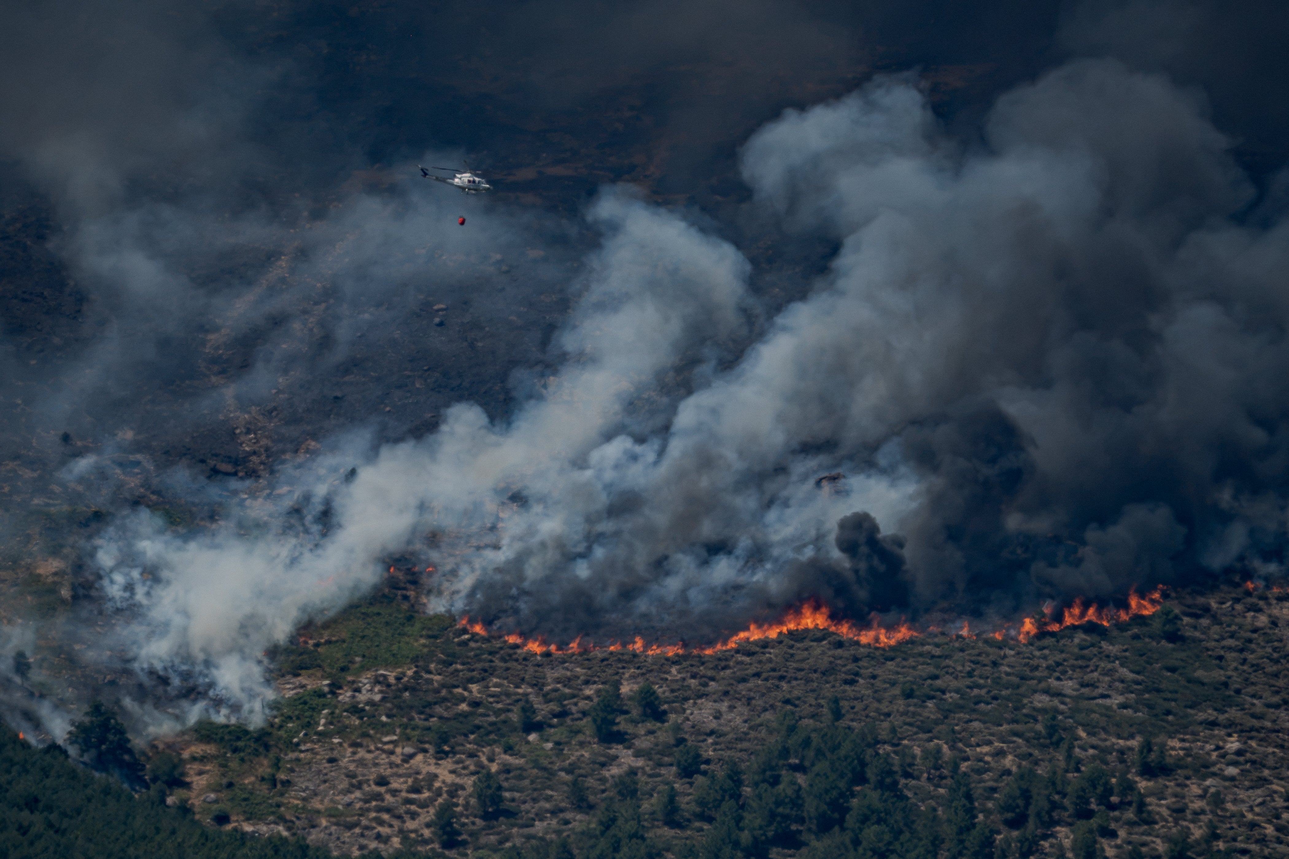 Los incendios en Ávila y Madrid encaran el fin de semana con más de 60.000 evacuados: "Es el peor incendio de la historia de la Comunidad de Madrid" Los incendios en Ávila y Madrid encaran el fin de semana con más de 60.000 evacuados: "Es el peor incendio de la historia de la Comunidad de Madrid"