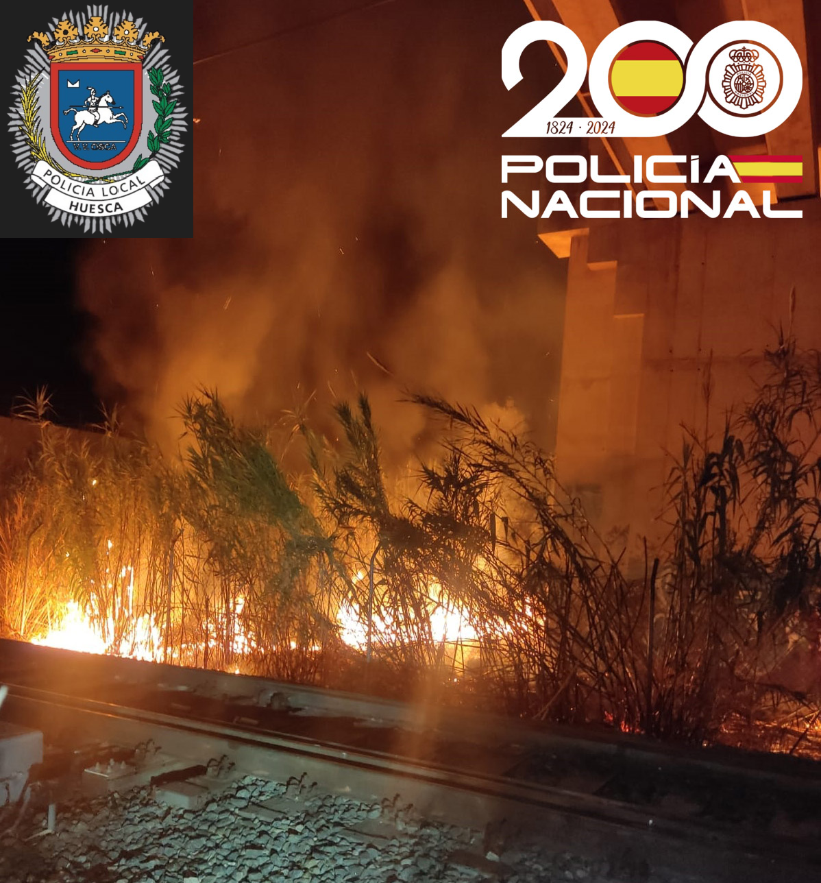 Detenido el autor de hasta 15 incendios en Huesca y alrededores Detenido el autor de hasta 15 incendios en Huesca y alrededores