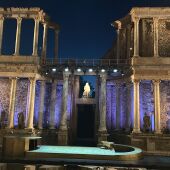 Teatro Romano de Mérida durante el Festival Internacional de Teatro Clásico de la ciudad