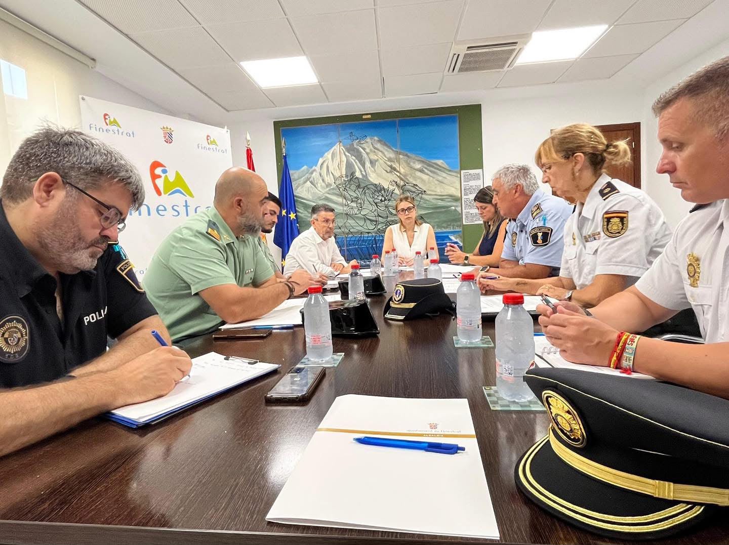 Junta Local de Seguridad para coordinar el dispositivo especial de Fiestas Patronales de Finestrat 2026 Junta Local de Seguridad para coordinar el dispositivo especial de Fiestas Patronales de Finestrat 2026
