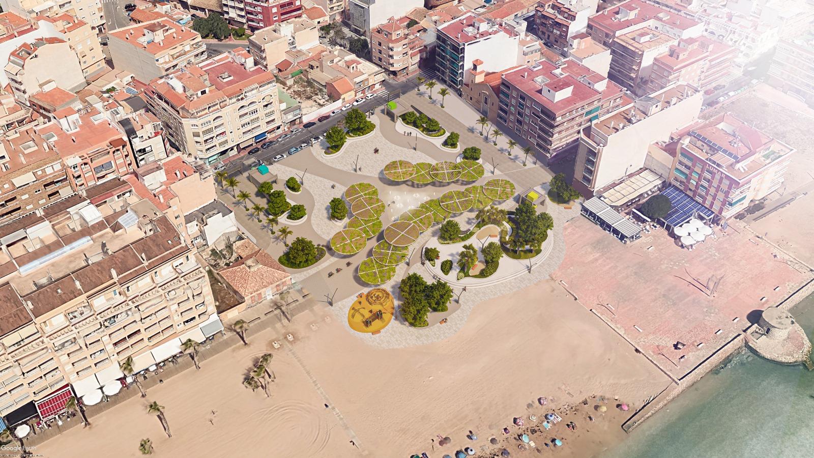 Torrevieja adjudica el proyecto del aparcamiento subterráneo y la remodelación de la plaza Encarnación Puchol de La Mata Torrevieja adjudica el proyecto del aparcamiento subterráneo y la remodelación de la plaza Encarnación Puchol de La Mata