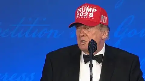 El presidente de Estados Unidos, Donald Trump El presidente de Estados Unidos, Donald Trump