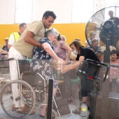Población de la Vilavella desalojada en el polideportivo de Nules