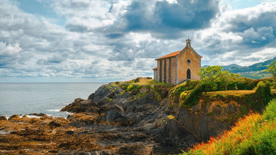 Ermita de Santa Catalina en Mundaka