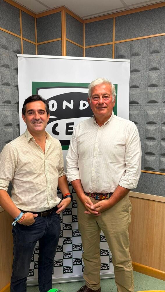 Felix Sanz y Vicente Domínguez, de Asaja Huelva.