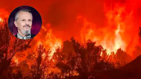 Miguel Bosé estalla por la ola de incendios en España y critica a los ecologistas: "Espero que sean ellos los que ardan" Miguel Bosé estalla por la ola de incendios en España y critica a los ecologistas: "Espero que sean ellos los que ardan"