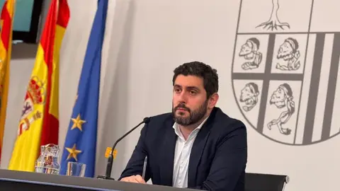 El vicepresidente de Aragón, Alejandro Nolasco El vicepresidente de Aragón, Alejandro Nolasco