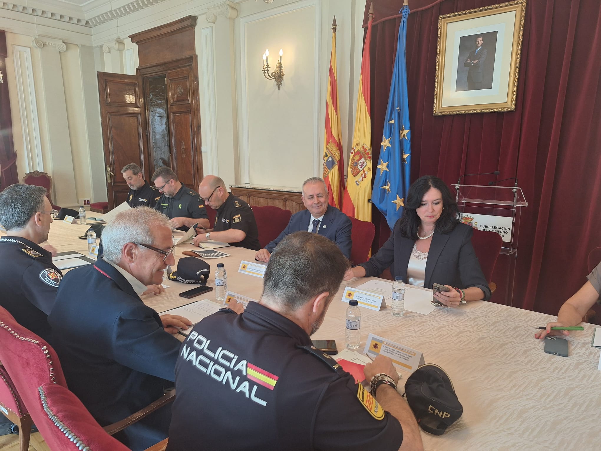 Las fiestas de San Lorenzo contarán con el mayor despliegue policial de su historia Las fiestas de San Lorenzo contarán con el mayor despliegue policial de su historia