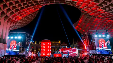 Coca-Cola elige Sevilla para dar la "bienvenida a su nueva era": del icono de Las Setas a iluminar de rojo La Velada del Año VI Coca-Cola elige Sevilla para dar la "bienvenida a su nueva era": del icono de Las Setas a iluminar de rojo La Velada del Año VI