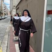 Dos de las monjas que han declarado en Briviesca (Burgos)