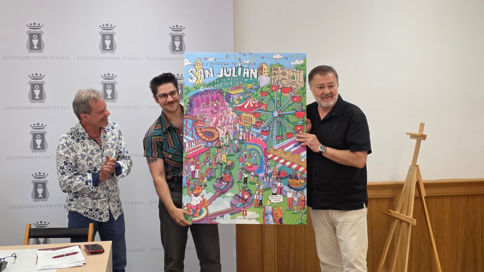 Arturo Martínez Barambio pregonará San Julián 2026 y Javi Corroto lleva la fauna de la Serranía al cartel de las fiestas Arturo Martínez Barambio pregonará San Julián 2026 y Javi Corroto lleva la fauna de la Serranía al cartel de las fiestas