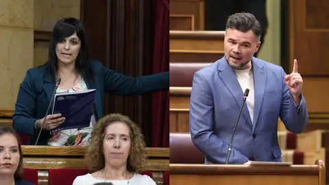 Silvia Orriols avisa a Rufián por las subvenciones: "Estáis cagados y tenéis motivos de sobra para estarlo" Silvia Orriols avisa a Rufián por las subvenciones: "Estáis cagados y tenéis motivos de sobra para estarlo"