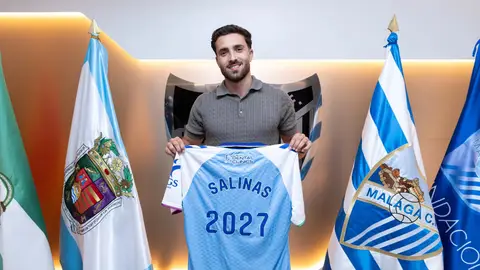 El Málaga CF anuncia la llegada de Salinas para apuntalar la defensa El Málaga CF anuncia la llegada de Salinas para apuntalar la defensa