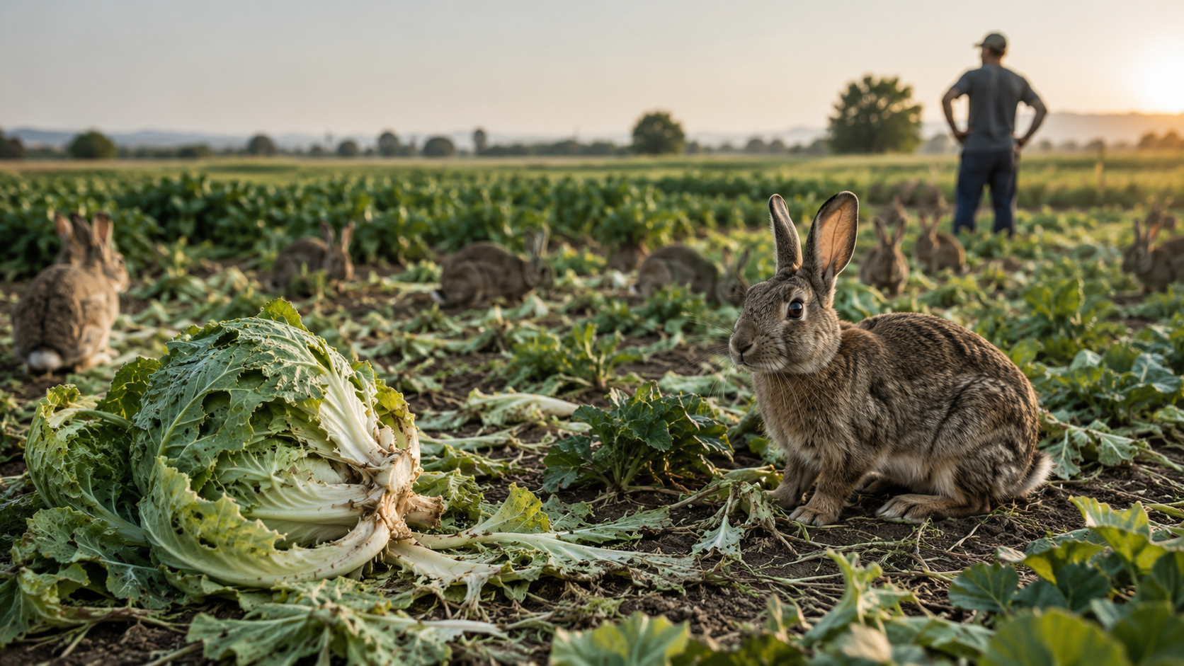 Les organitzacions agràries reclamen mesures urgents al Govern davant la plaga de conills Les organitzacions agràries reclamen mesures urgents al Govern davant la plaga de conills
