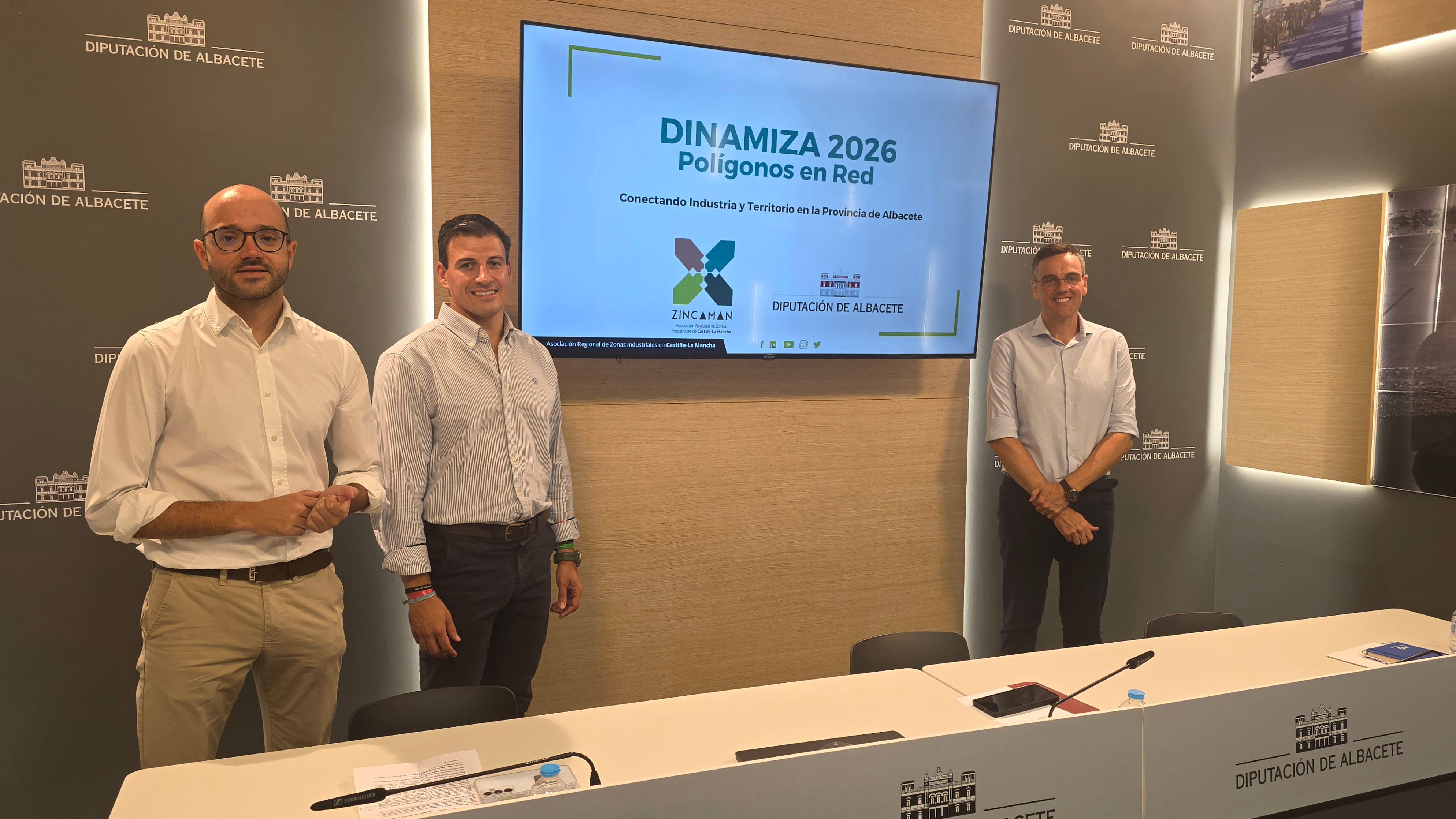 La Diputación y ZINCAMAN presentan "Polígonos en Red" para conectar industria y territorio en la provincia La Diputación y ZINCAMAN presentan "Polígonos en Red" para conectar industria y territorio en la provincia