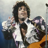 Prince en un concierto