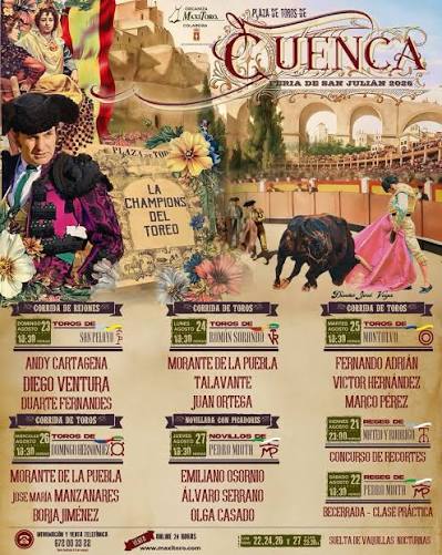 Marcos Pérez, de MaxiToro, repasa el cartel y la marcha de los abonos de Cuenca Marcos Pérez, de MaxiToro, repasa el cartel y la marcha de los abonos de Cuenca