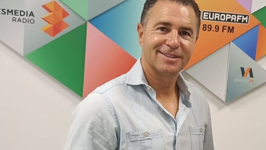 Felipe Arias en las instalaciones de Atresmedia Radio.
