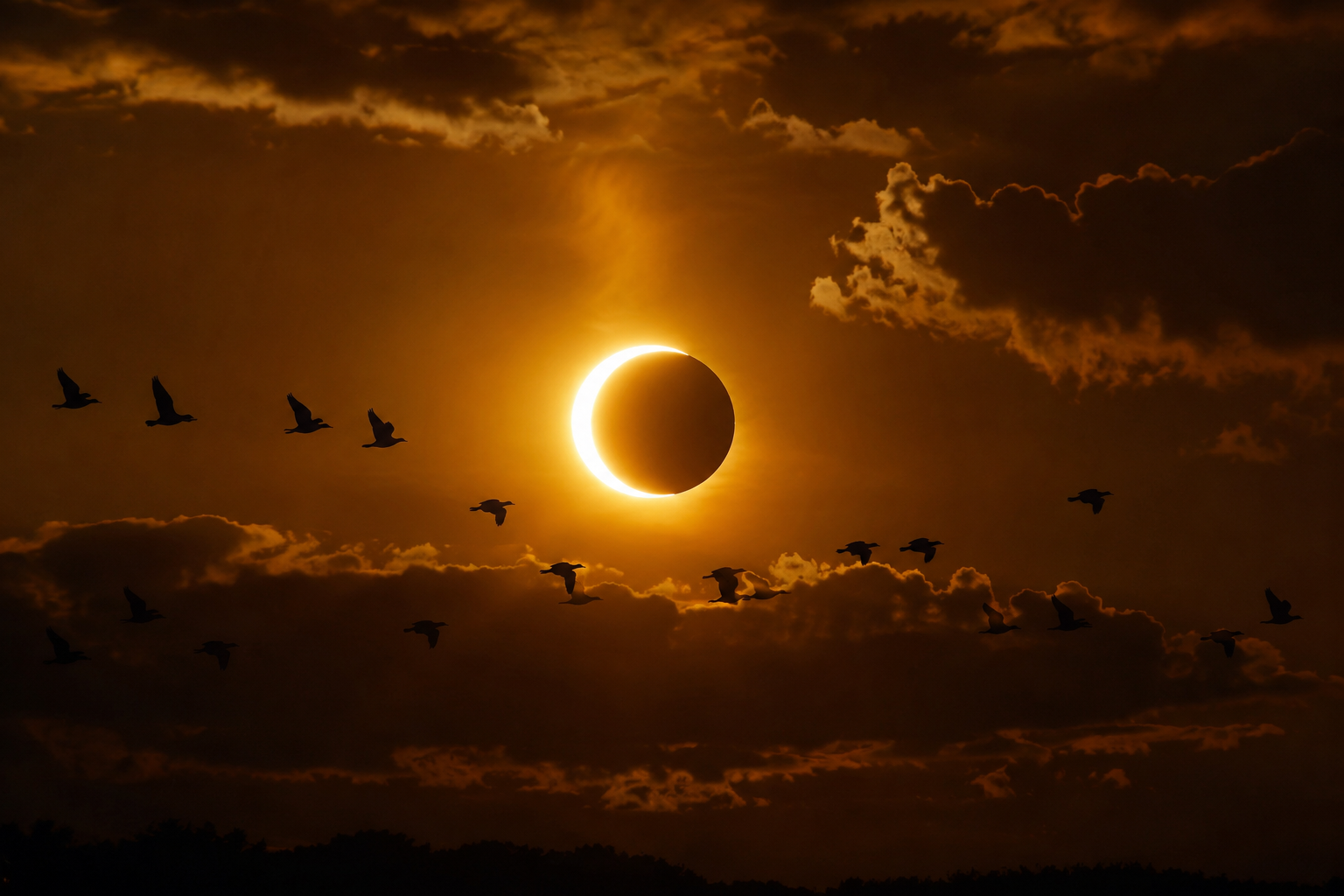 Los animales también viven el eclipse: ¿Cómo cambia su comportamiento durante la falsa noche? Los animales también viven el eclipse: ¿Cómo cambia su comportamiento durante la falsa noche?