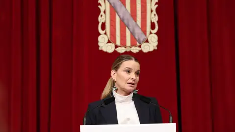 La presidenta de Baleares, Marga Prohens, ofrece una rueda de prensa tras reunirse con el presidente del Gobierno, Pedro Sánchez. La presidenta de Baleares, Marga Prohens, ofrece una rueda de prensa tras reunirse con el presidente del Gobierno, Pedro Sánchez.