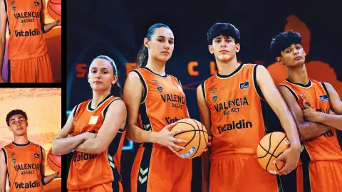 El Valencia Basket rinde homenaje a su 40 aniversario en su nueva camiseta El Valencia Basket rinde homenaje a su 40 aniversario en su nueva camiseta
