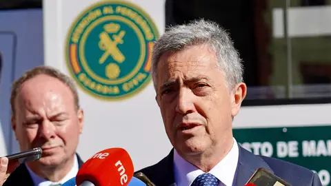 El director general de la Guardia Civil, Leonardo Marcos, en una comparecencia pública en 2024. El director general de la Guardia Civil, Leonardo Marcos, en una comparecencia pública en 2024. EFE/ J.Casares