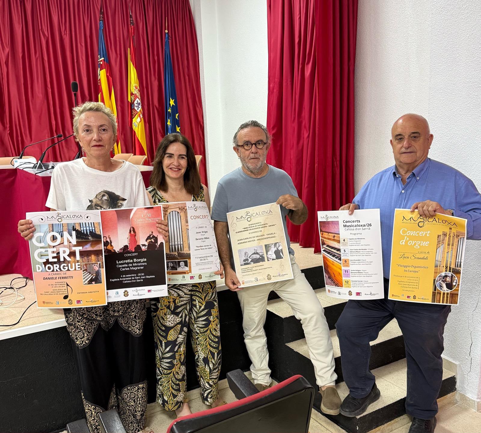 El Festival Muxicalotxa celebra su 10.º aniversario en Callosa d'en Sarrià con una programación de primer nivel internacional El Festival Muxicalotxa celebra su 10.º aniversario en Callosa d'en Sarrià con una programación de primer nivel internacional