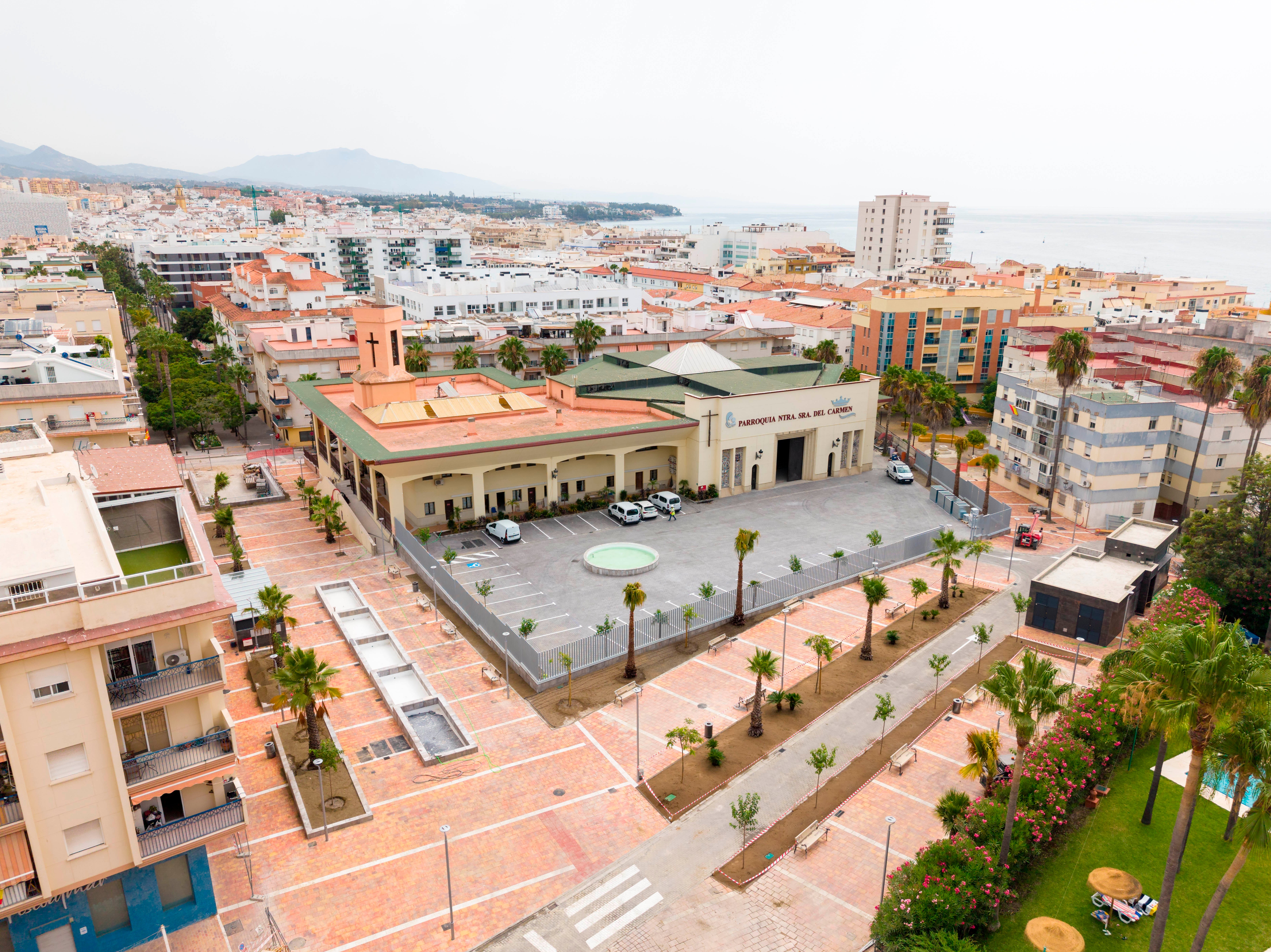 Llega a su final la obra del aparcamiento de El Carmen, que prevé su apertura durante el verano Llega a su final la obra del aparcamiento de El Carmen, que prevé su apertura durante el verano